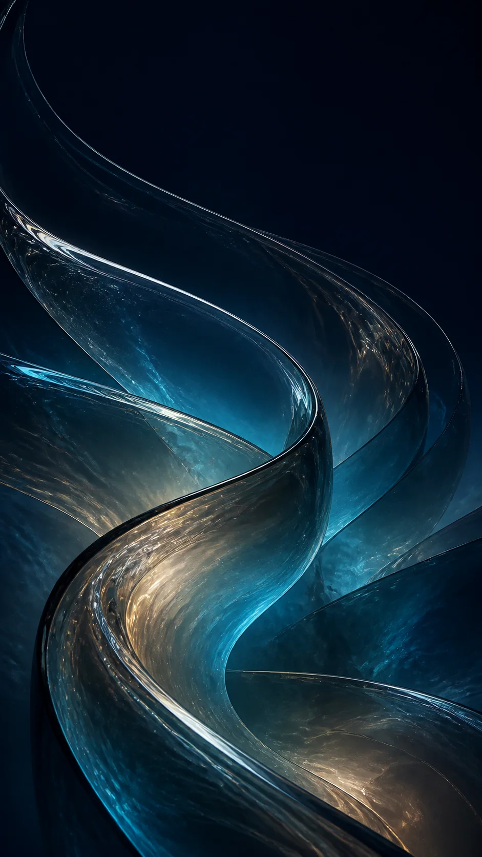 玻璃丝带流光｜Glass Ribbon Flow