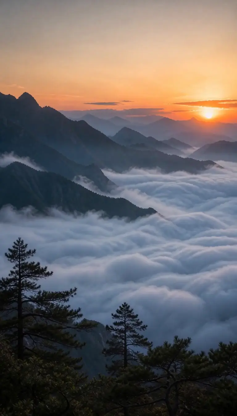 晨雾群峰｜Dawn Misty Ridges