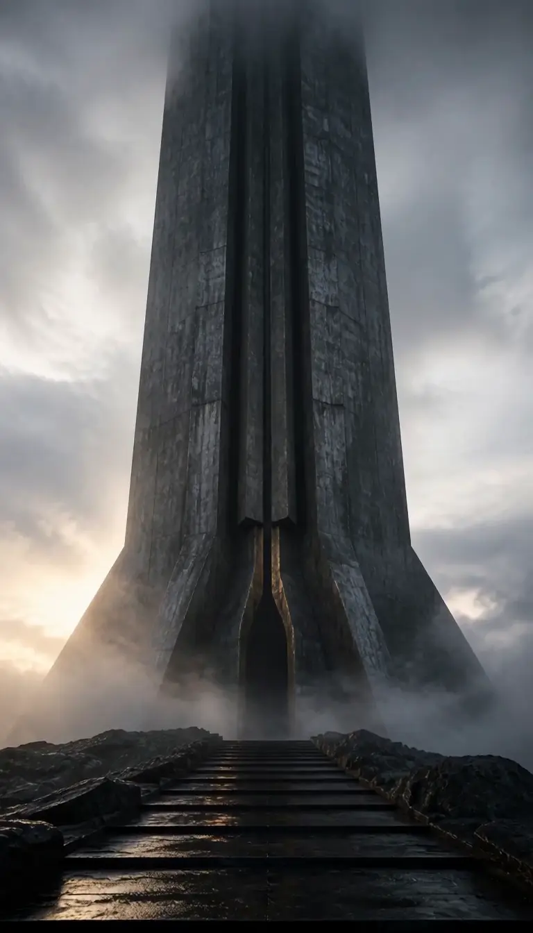 雾中方尖碑｜Fog Obelisk