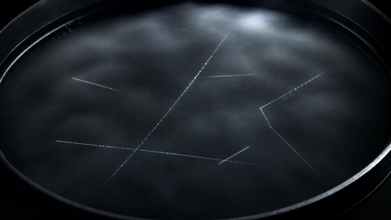 雾层中的稀疏宇宙射线 / Sparse Cosmic-Ray Tracks in Mist