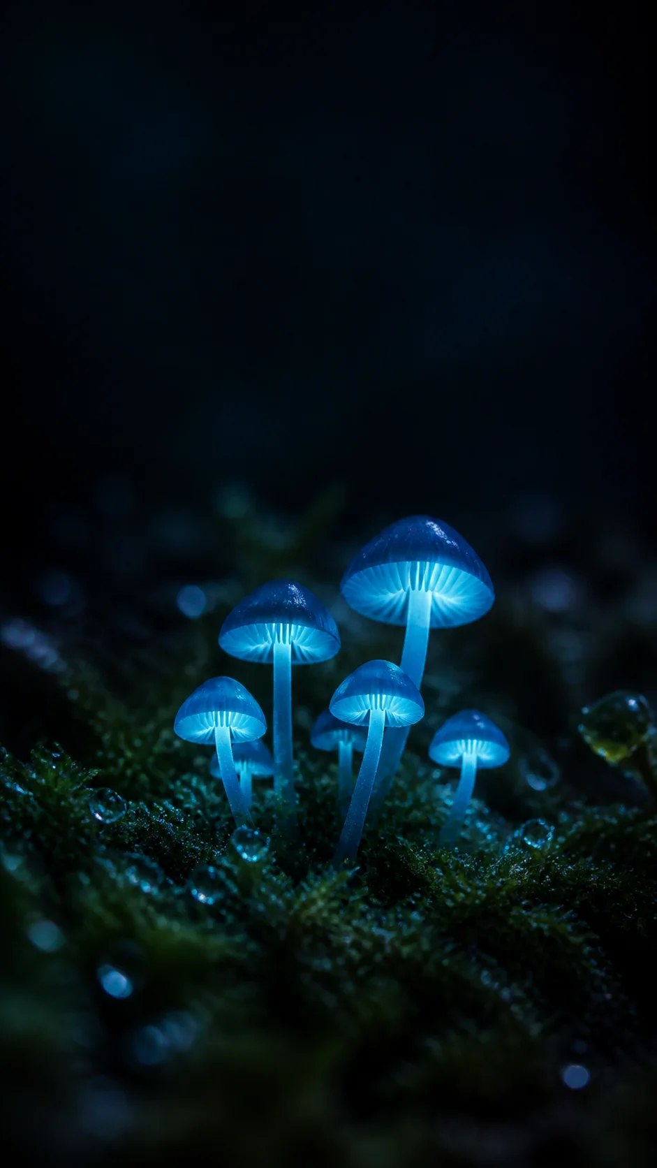 荧光孢子蘑菇｜Bioluminescent Mushroom Spores