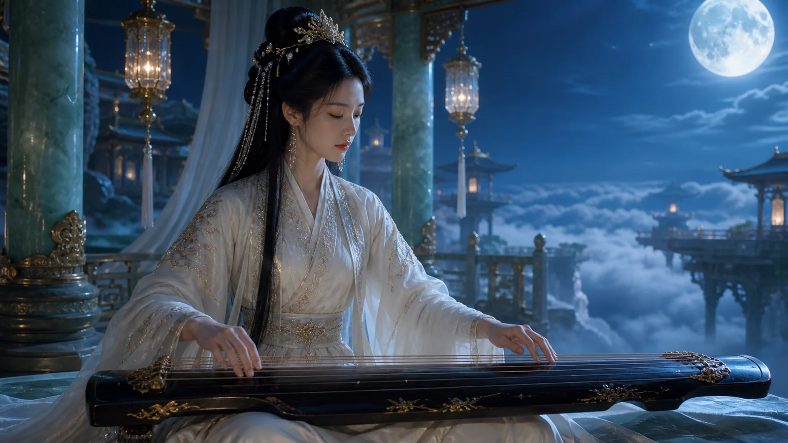 蓝调仙廊｜Blue-Hour Celestial Gallery