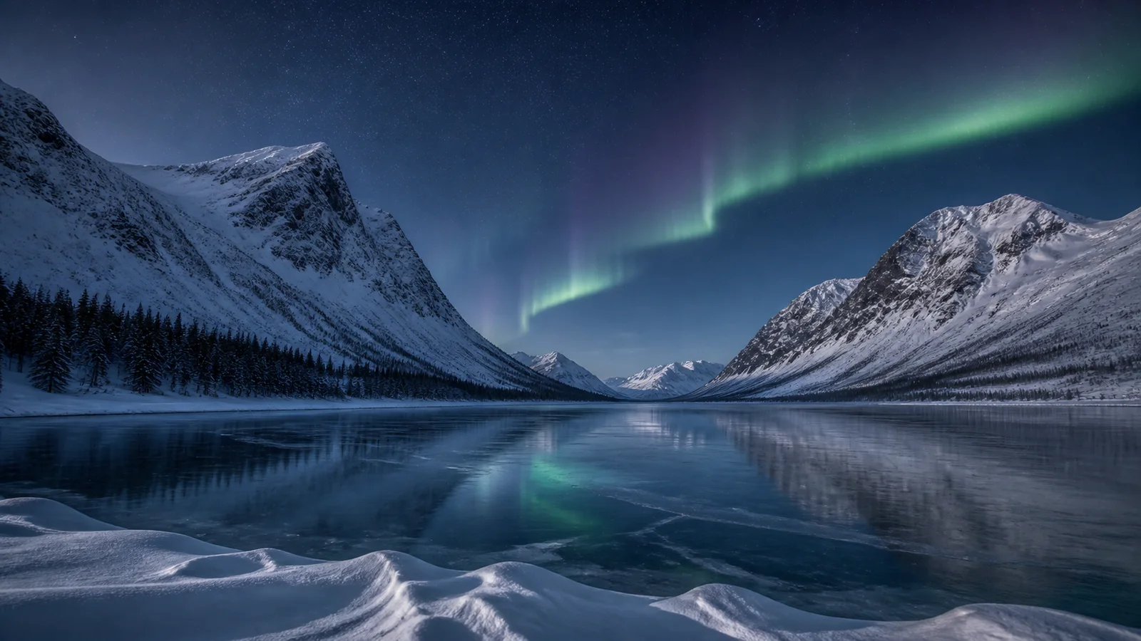 极光冰湖｜Aurora Polar Lake