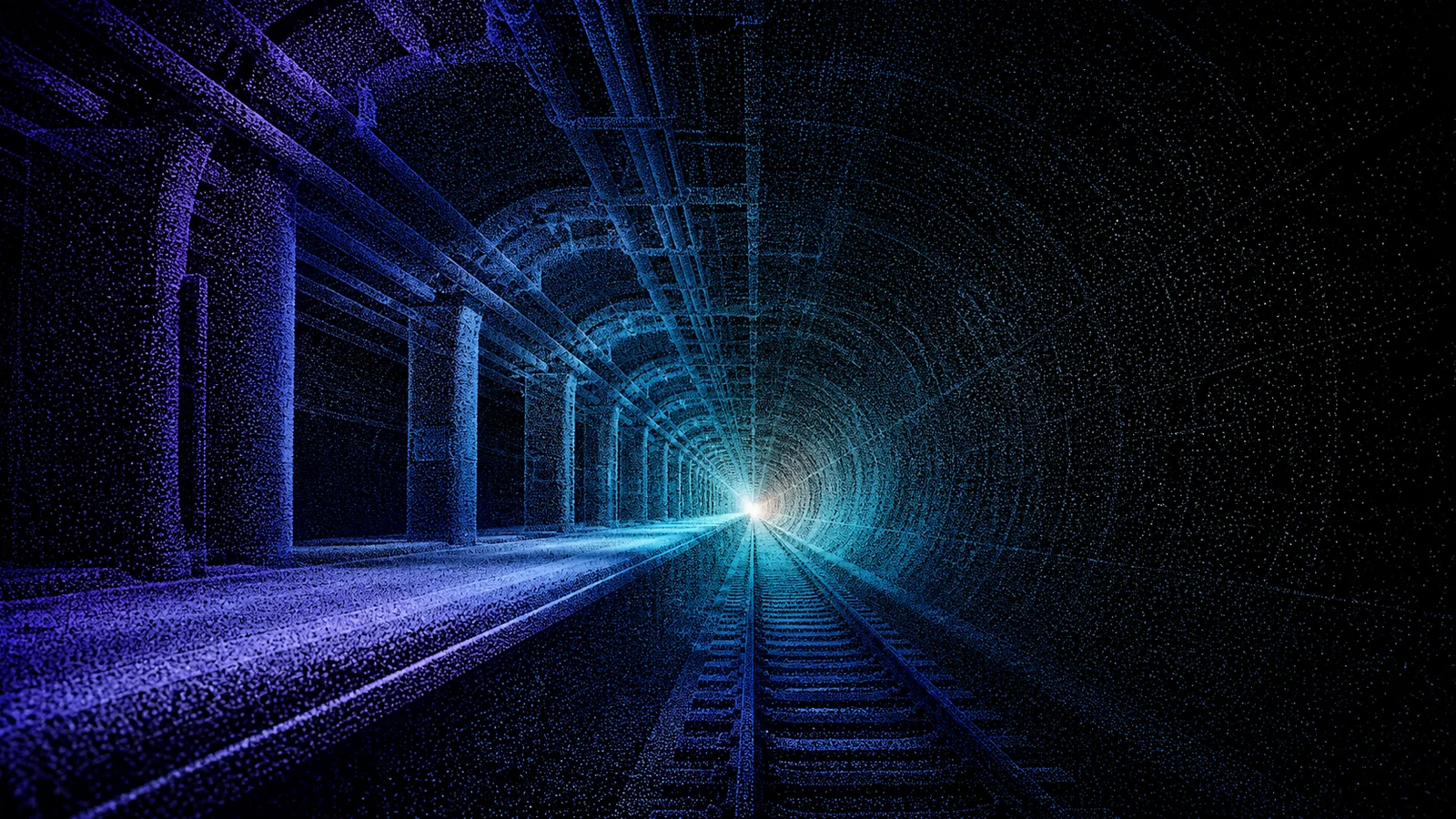 深隧渐隐：地下空间点云 / Vanishing Tunnel: Underground Point Cloud Space