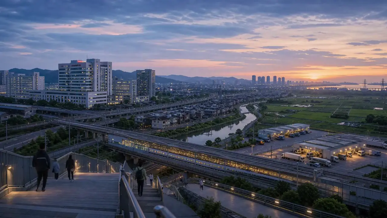城市领域在真实运动中连接 / City Domains Connecting through Physical Motion