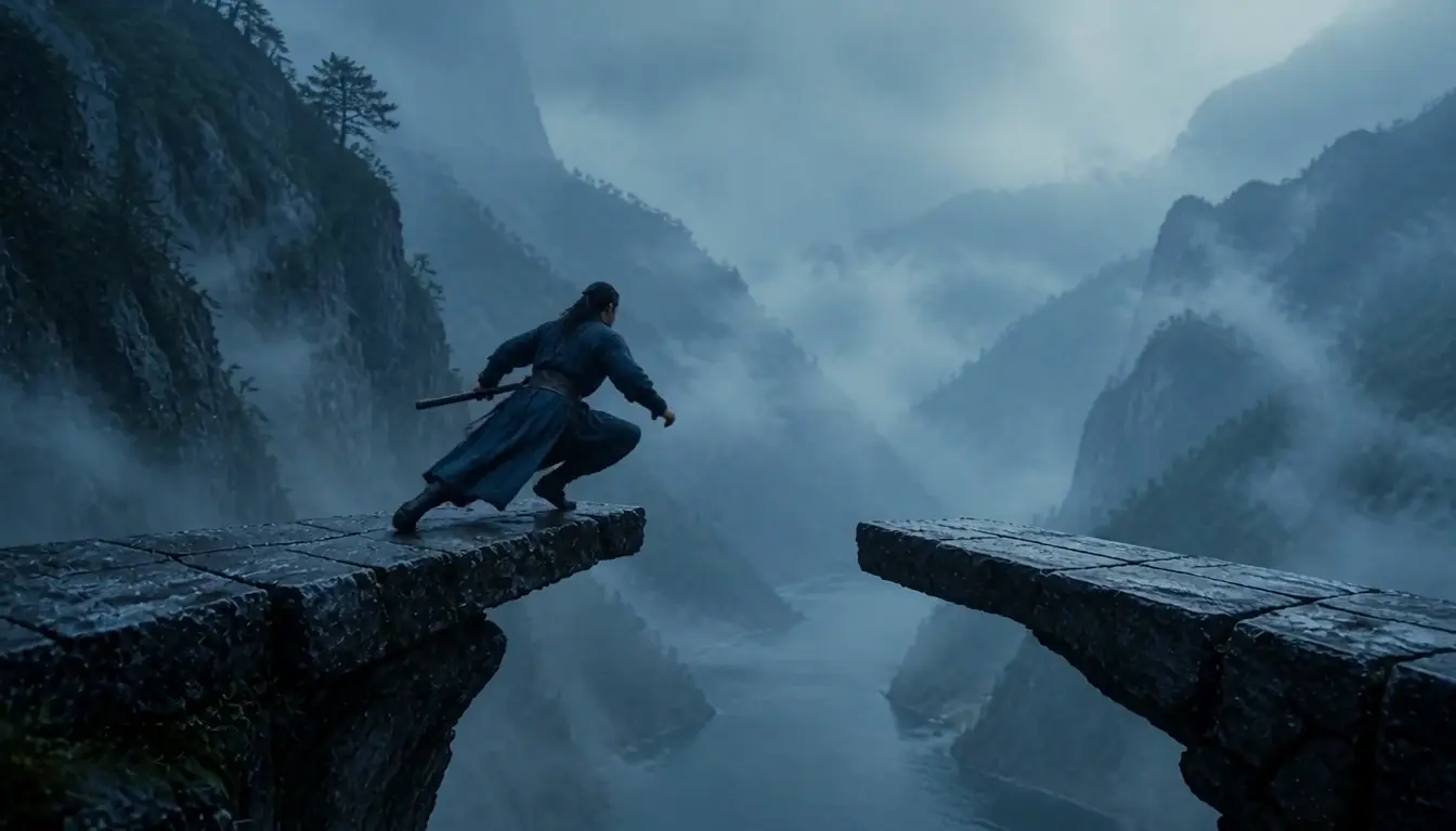 断桥飞跃｜Broken Bridge Leap