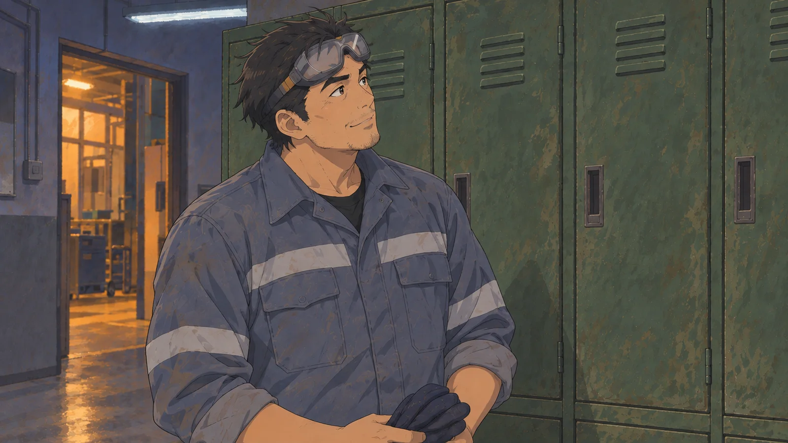 E01-S02-C04｜化工厂交班与更衣｜first
