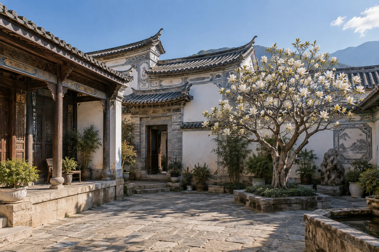 中式传统建筑｜云南民居