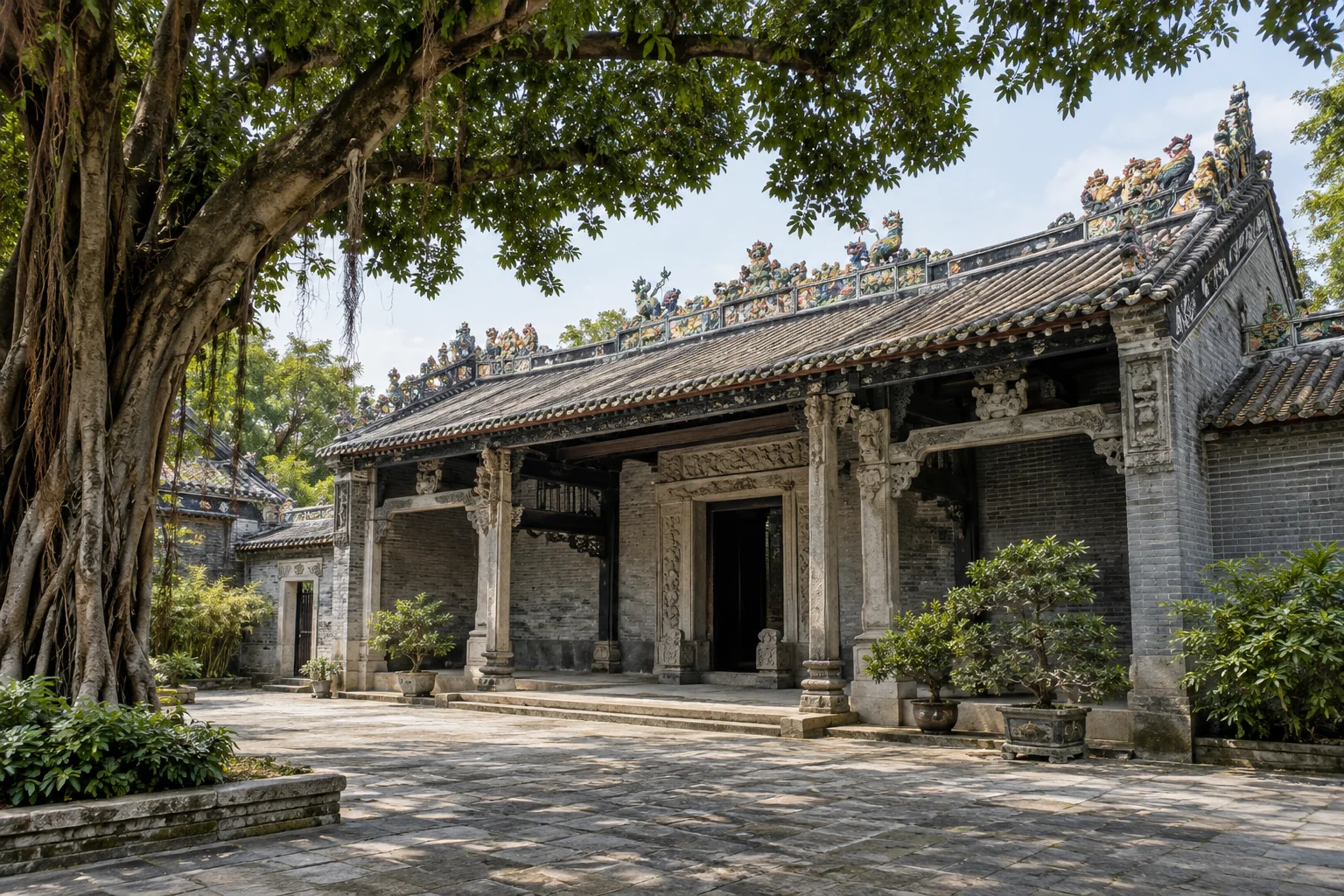 中式传统建筑｜岭南祠堂