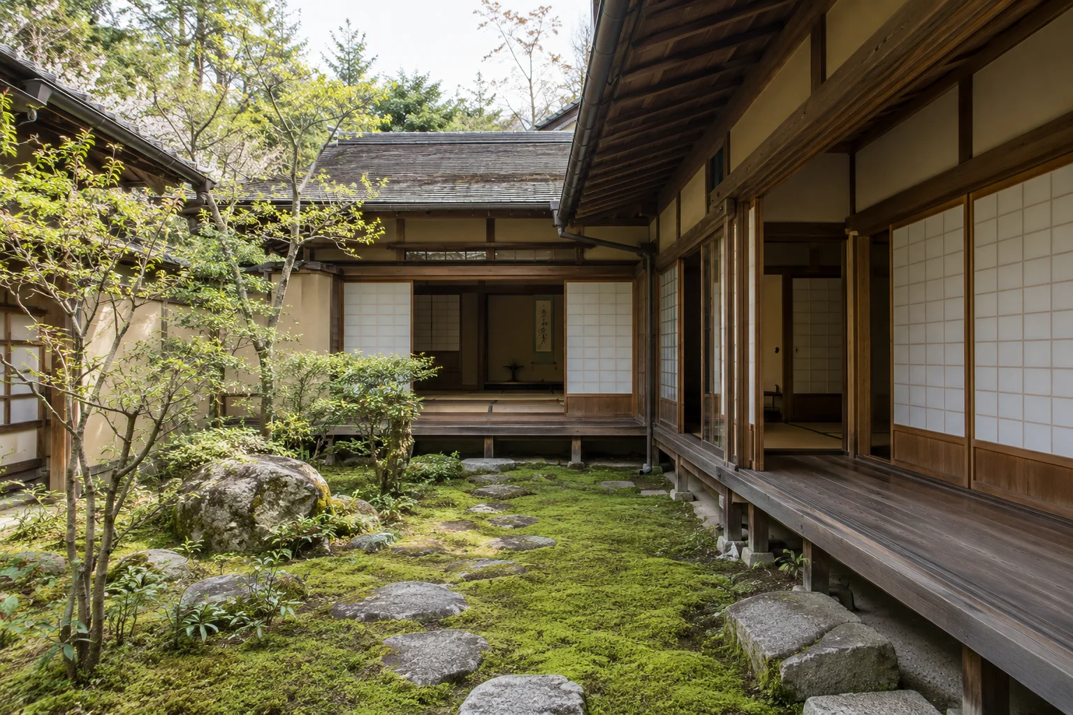 日式建筑｜数寄屋庭院