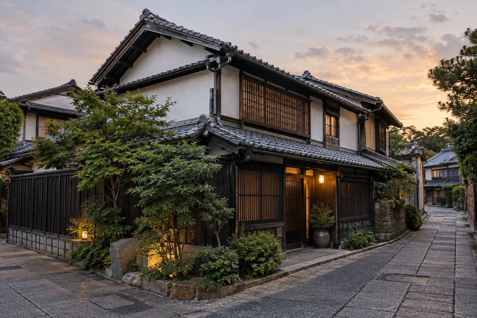 日式建筑｜日式街角住宅