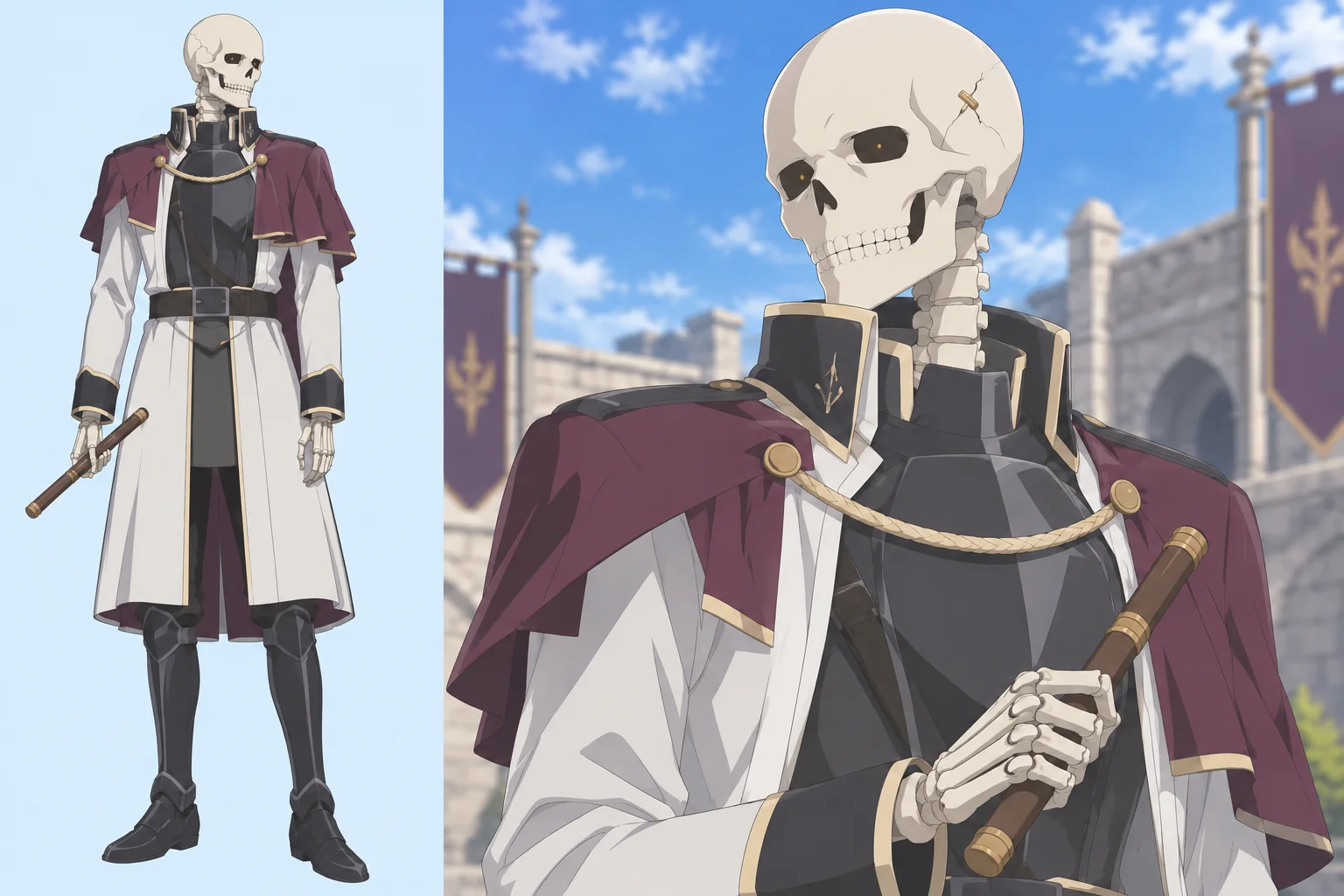 魔王直属骷髅军首领｜CHR-POST-UNDEAD-COMMANDER-V01-REFERENCE-REVIEW